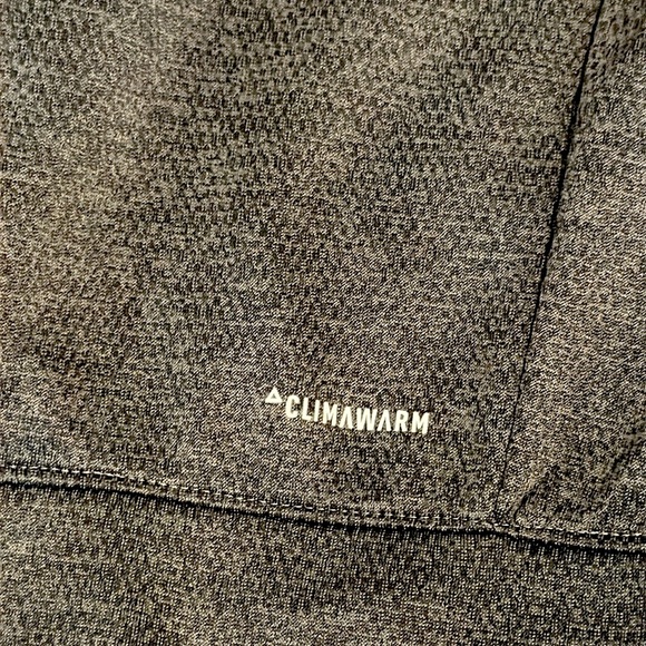 ADIDAS Grey Hooded Sweatshirt with Iconic Logo, size Large - Picture 12 of 12